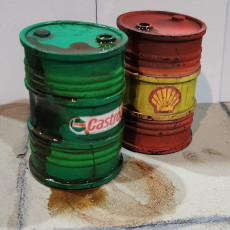 Picture of print of Oil Drums