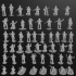 10/15mm West German Panzergrenadiers (1980s) with G3A4s, MG3s, 84mm Carl Gustavs, Panzerfaust 44s, Redeye Launchers, Pistols & Mortars (94 models) CW-WG-1 image