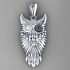 Owl Man Pendant E482 image