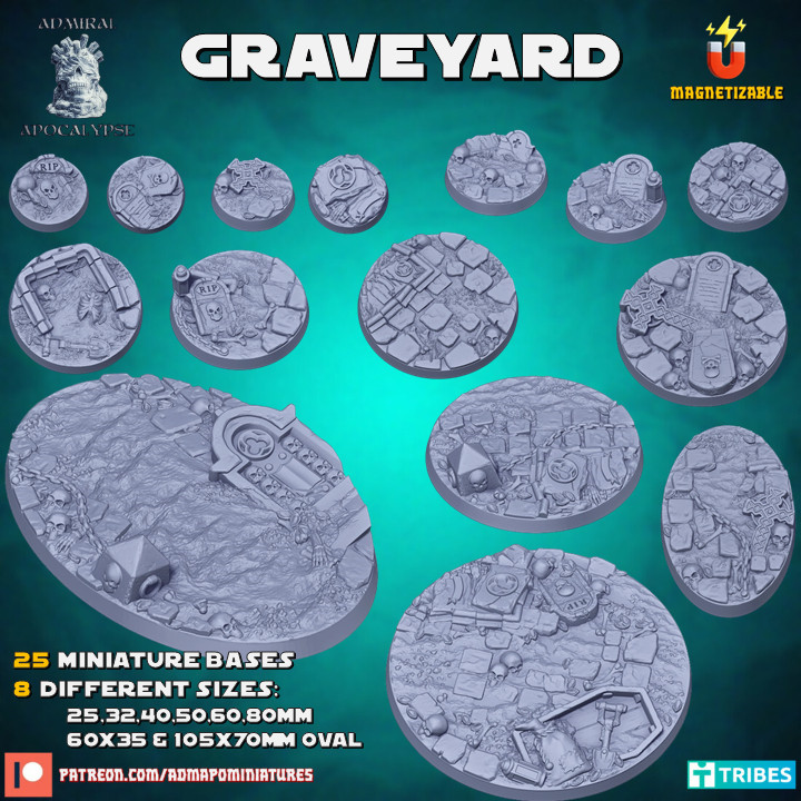 Graveyard Bases (pre-supported)'s Cover