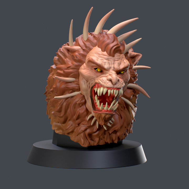 Manticore Bust's Cover