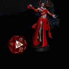 Picture of print of Witch-Queen Sulapesh (25mm Base)