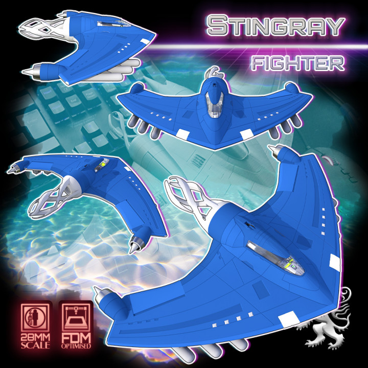 Stingray Transmedium Fighter's Cover