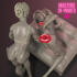 LESBIANS PLAYING HARD - NSFW - EROTIC MINIATURE 75 MM SCALE image