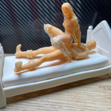 Picture of print of SEX AT THE INN - NSFW - EROTIC MINIATURE 75 MM SCALE