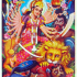 Mahishasura Mardini - Durga Destroys Mahisasura [Easy to Print Filament Painting] image