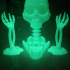 Spooky Skeletal Dice Tower print image