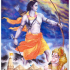 Rama, Hanuman and Ayodhya Temple [Easy to Print Filament Painting] image