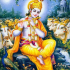 Krishna the Divine Cowherd [Easy to Print Filament Painting] image
