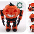 Cobotech Halloween Pumpkin Robot image