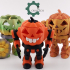 Cobotech Halloween Pumpkin Robot image