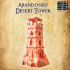 Abandoned Desert Tower - Tabletop Terrain - 28 MM image