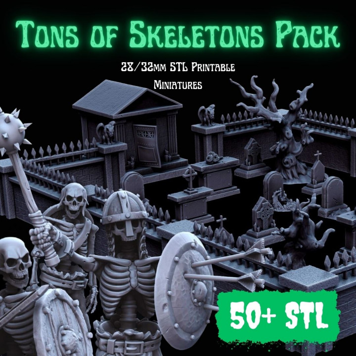 TONS OF SKELETONS PACK (ADD-ON)'s Cover