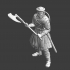 Medieval Swedish crusader - with great axe image