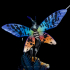 Mothfolk Knight - Neria, Noctuoidea Decertator - 2 Poses (Pre-Supported) print image
