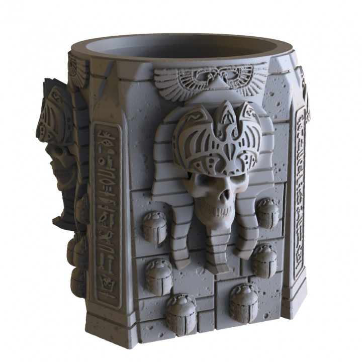 TOMB KING DICE CUP's Cover