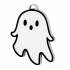 Whimsical Ghost Keychain / EARRING / NECKLACE image