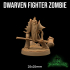 Dwarven Fighter Zombie | PRESUPPORTED | The Curse of Traskvale Castle image