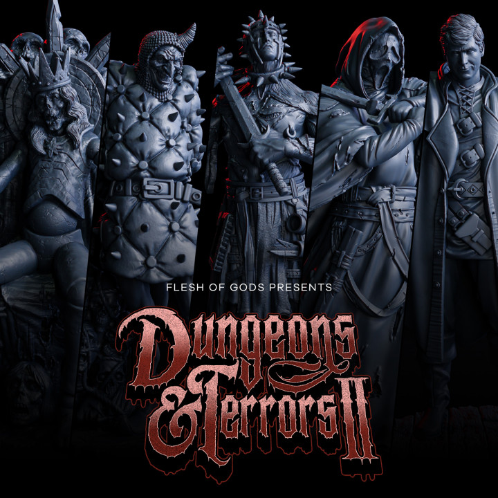 DUNGEONS & TERRORS VOLUME 02 - Full Bundle (2023 Halloween Special)'s Cover