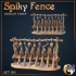 Spiky Fence image