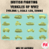 STL PACK - 16 BRITISH Fighting vehicles of WW2 (Volume 1, 1:56, 28mm) - PERSONAL USE image
