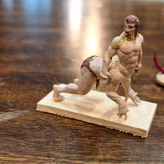 Picture of print of Mantaur - Tabletop Miniature
