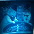 Lithophane of Cats Playing Roulette image