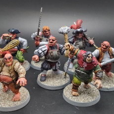 Picture of print of Modular Swords for hire : Ogres mercenaries [PRE-SUPPORTED]
