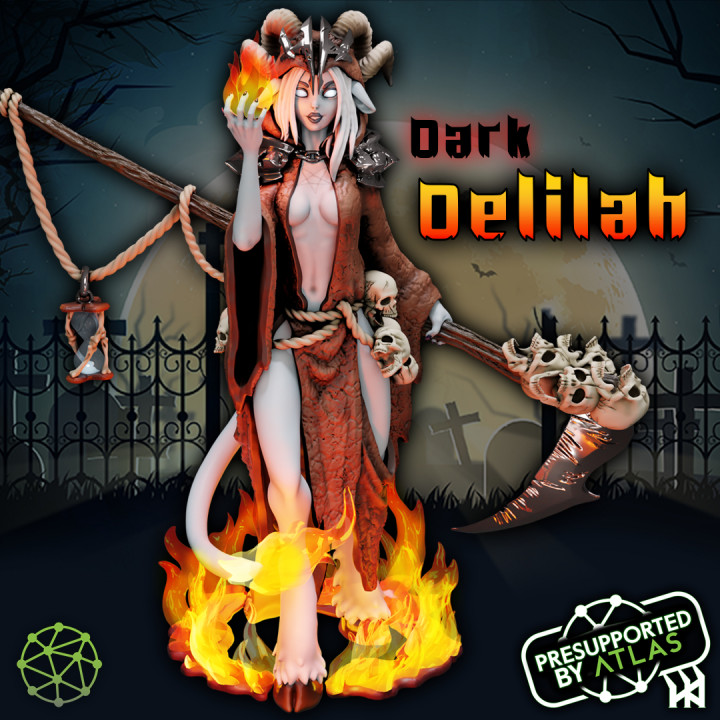 HALLOWEEN: Dark Delilah's Cover
