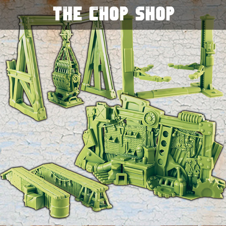 Chop Shop / Mechanic [PRE-SUPPORTED]'s Cover