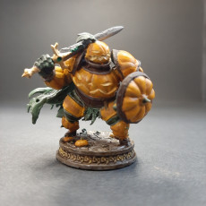 Picture of print of Pumpkin Knight