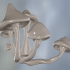 wall decoration cluster of mushrooms image