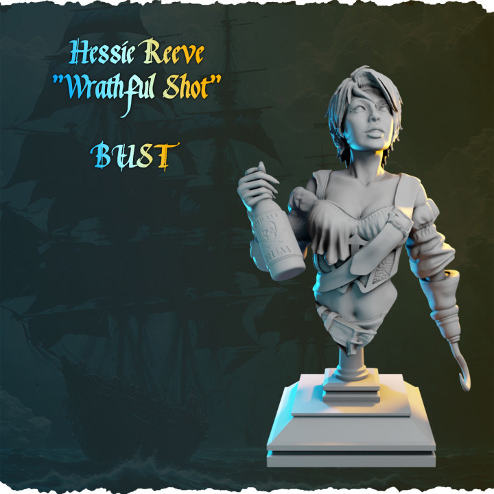 Hessie Reeve BUST from Ladies of the Sea (Pirates)'s Cover