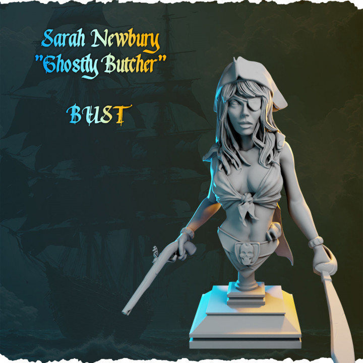Sarah Newbury BUST from Ladies of the Sea (Pirates)'s Cover