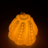 Yayoi Kusama's pumpkin LED lamp image