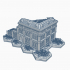 Gothic Ruined Building 109 with Hex Base GRHB109 image