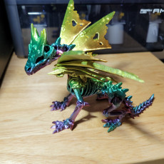 Picture of print of Wraithwing Dragon