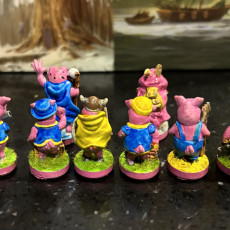 Picture of print of Everdell Upgraded Critters Pigs and Butterflies  (Unofficial)
