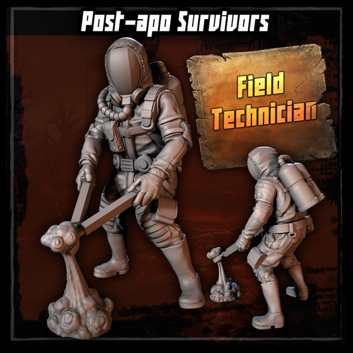 Post-Apo Survivors - Field Technician's Cover