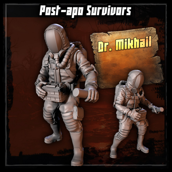 Post-Apo Survivors - Dr. Mikhail's Cover
