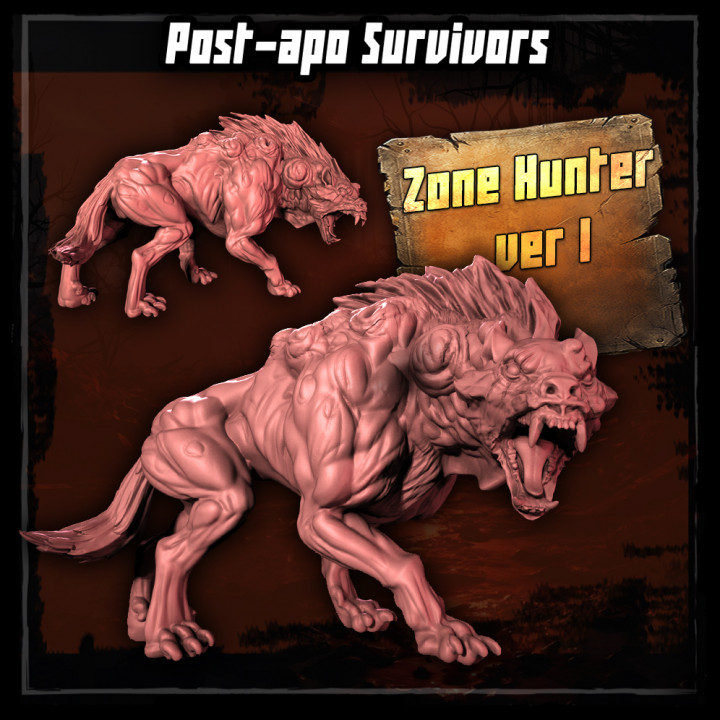 Post-Apo Survivors - Zone Hunters's Cover