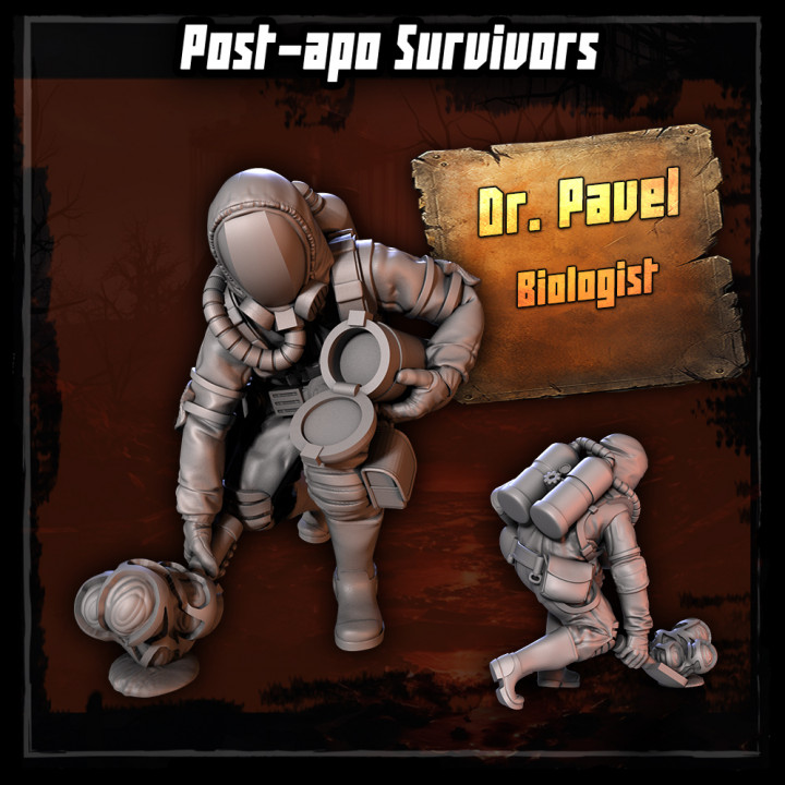 Post-Apo Survivors - Dr. Pavel's Cover