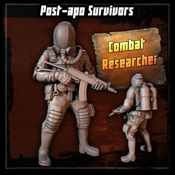 Post-Apo Survivors -Combat Researcher's Cover