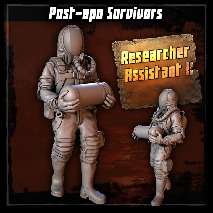 Post-Apo Survivors - Researcher Assistant II's Cover