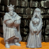 ADD-ON Arbiter Miniatures Kickstarter 9: Duelling Knights, Supportless models print image