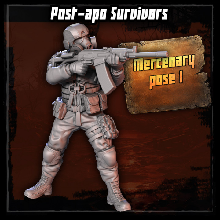 Post-Apo Survivors - Mercenary I's Cover