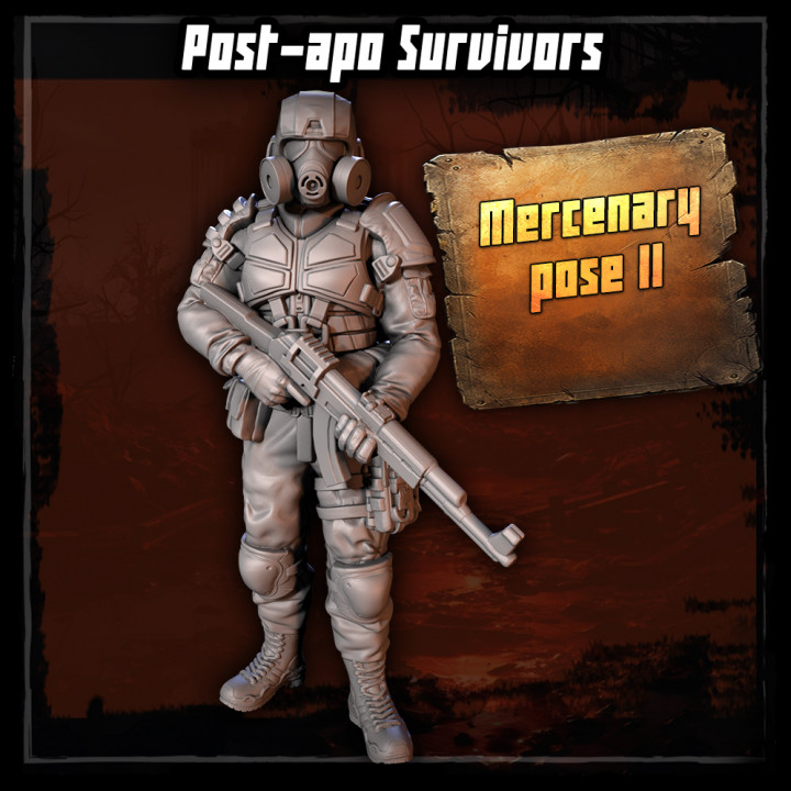 Post-Apo Survivors - Mercenary II's Cover
