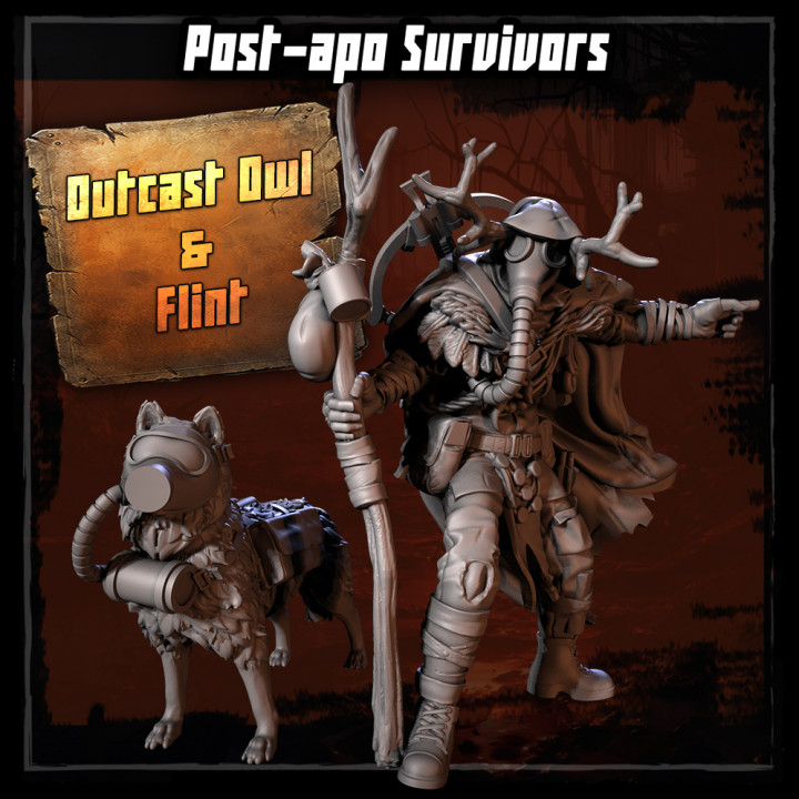 Post-Apo Survivors - Outcast Owl & Flint's Cover