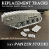 Replacement tracks for heavy tank image