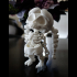 Articulated Skeleton Girl 3D Print-In-Place STL Model Fidget and Desk Toy image
